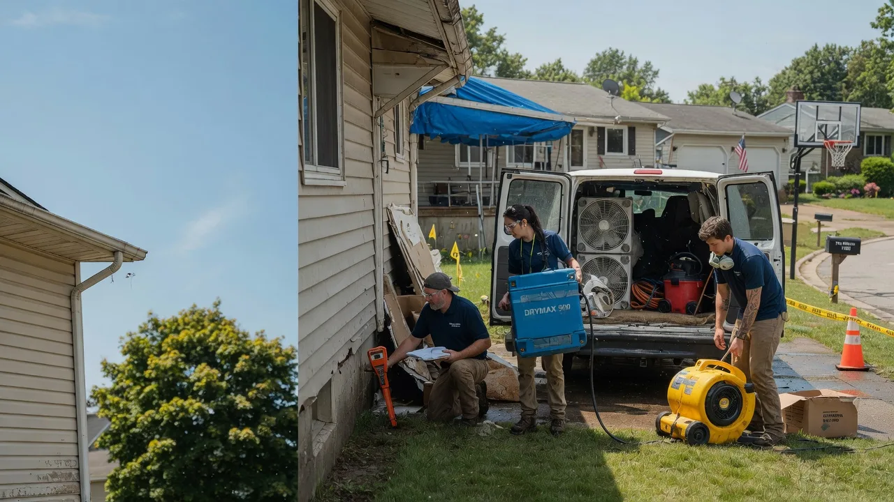 Ceiling Leak Cleanup in Millbury, OH near me